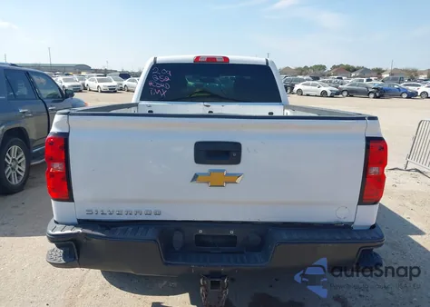 2015 Chevrolet Silverado 1500 Wt из США, поврежденный, VIN 1GCRCPEC9FZ209252